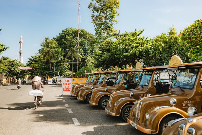Heritage Adventure Private Tour by Electric Car - Central Market and the famous Thu Bon River crossing