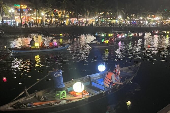 Hoai River Boat Trip by Night with Release Lantern - Hoi An Ancient Town After the Boat: Night Market Strolling on Your Own