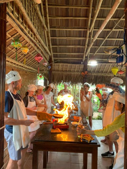 Hoi An: Authentic Cooking class in organic Herb Village - Natural Materials Table Decoration and the Fruit-Forward Finish