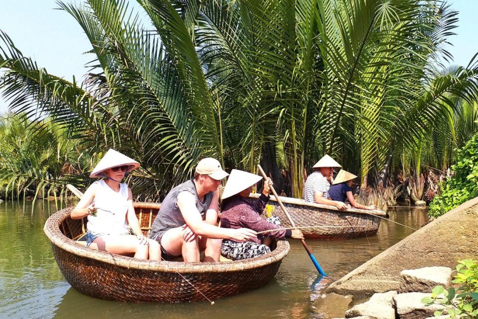 Hoi An Bamboo Basket Boat Ride in Water Coconut Forest - Bay Mau coconut forest is why this ride is worth it