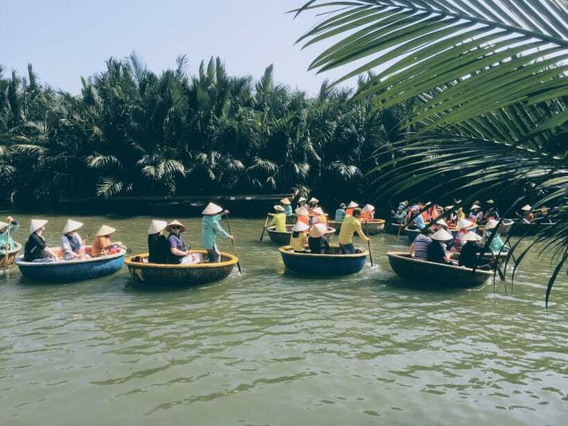 Hoi An: Basket Boat Riding at Bay mau coconut village - Logistics that can trip you up: meeting points, taxi scams, and vendor chaos
