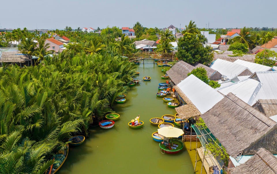 Hoi An: Basket boat tour at the coconut village - Net Throwing, Fisherman Moments, and Crab Fishing