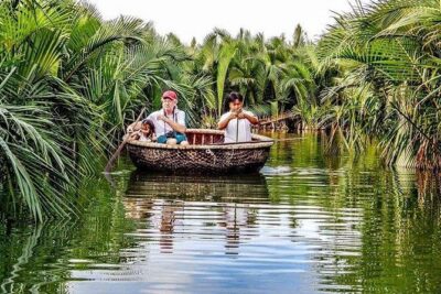 Hoi An Basket Boat Tour ( basket boat, visit water coconut forest, fishing crab) - Cam Thanh Water Coconut Woods: The Setting Behind the Fun