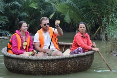 Hoi An: Cam Thanh Basket Boat Ride - Bay Mau mangroves: channels, coconut and palm scenery, and the pace