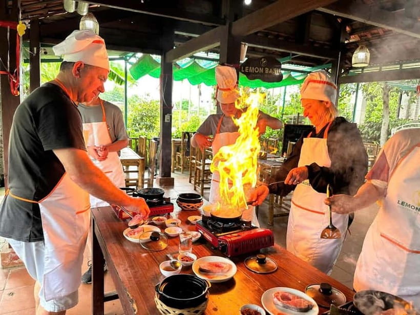 Hoi An: Cam Thanh Cooking Class & My Son Sanctuary Day Tour - Key highlights you will feel right away