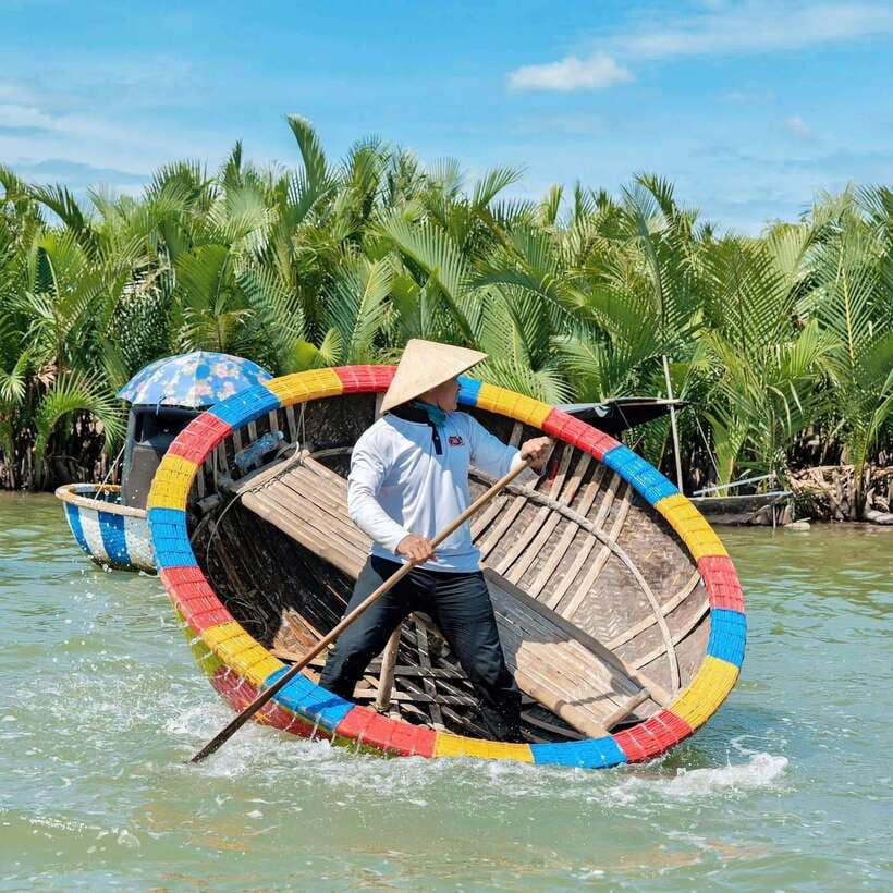 Hoi An: Coconut Basket Boat Ride by Hangcoconut - The Coconut Basket Boat (Thung Chai) and Why It Matters