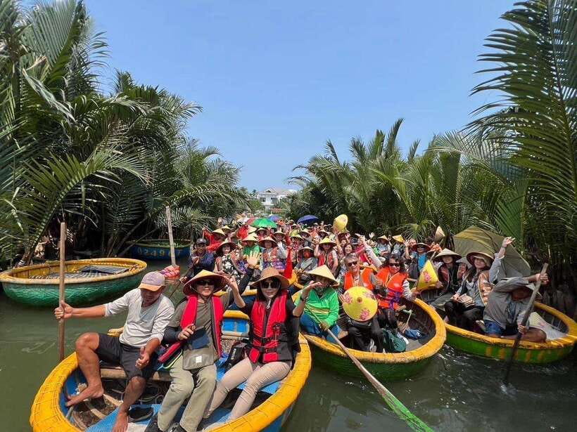 Hoi An: Coconut Basket Boat Ride by Hangcoconut - Wartime Stories Between the Palm Trees