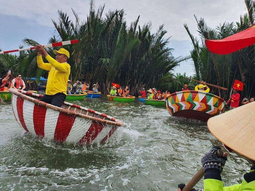 Hoi An: Coconut Basket Boat Ride by Hangcoconut - Optional Spinning: Pay for the Fun, or Skip It