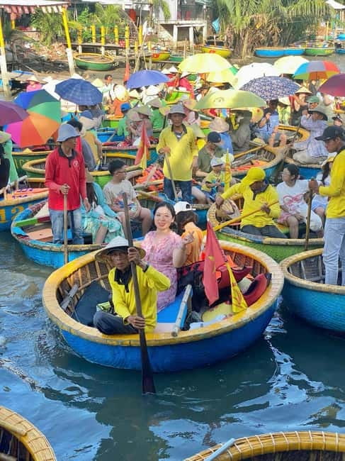 Hoi An: Coconut Basket Boat Ride & Hoi An Memories Live Show - How the Basket Boat Ride Works (and What to Expect On the Water)