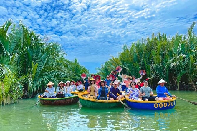 Hoi An: Coconut Basket Boat Ride in the Coconut Forest - On the water in the Bay Mau Coconut Forest: what you’ll see