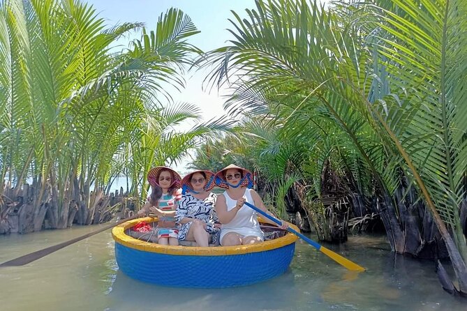 Hoi An: Coconut Basket Boat Ride in the Coconut Forest - Crab fishing and net casting: what’s included, what’s optional, and time limits