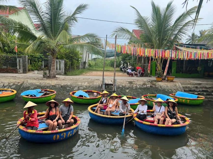 Hoi An Coconut Basket Boat Riding With Two-Way Transfers - The basket boat itself: paddling skills you can use immediately