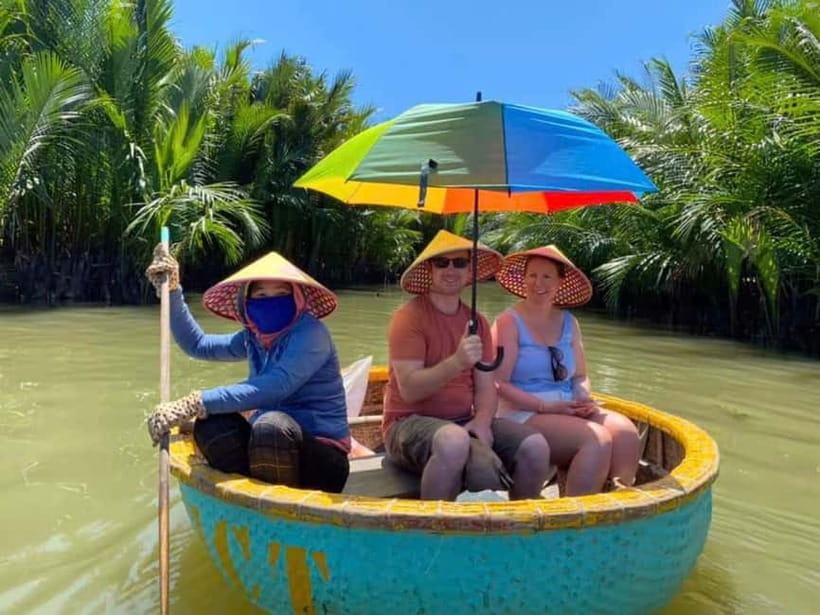 Hoi An Coconut Basket Boat Riding With Two-Way Transfers - Bay Mau Coconut Forest: the photo stop that sets the scene