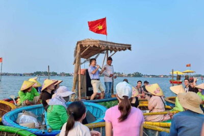 Hoi an : Coconut Boat & Hoi an Acient Town (Optional) - Bay Mau Coconut Forest: your 2-hour bamboo basket boat ride
