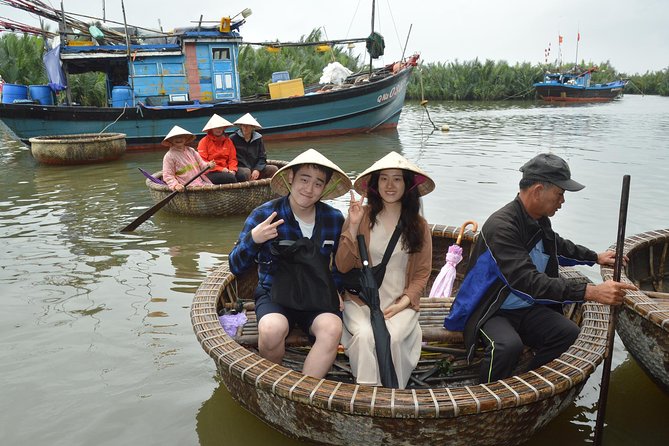 Hoi An Cooking Class and Basket boat tour - River views and basket boats: Cam Thanh Village life