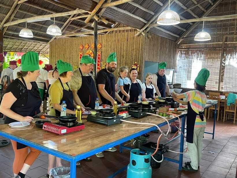 Hoi An: Cooking Class, Crab Fishing-Basket Boat, Market Tour - The Vietnamese cooking class: 5 courses taught in a hands-on way