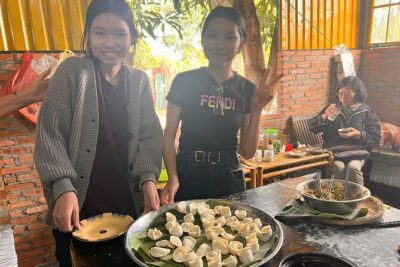 Hoi An Cooking Class - Traditional Chinese Dumpling - The calm garden tour: seeing ingredients before cooking