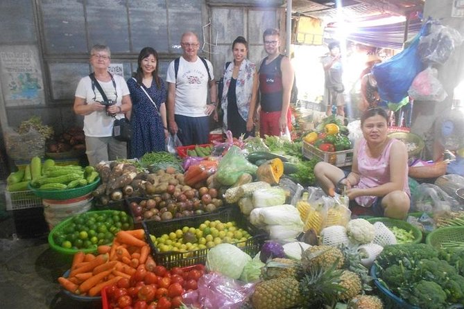 Hoi An Cooking Class(Market,BasketBoat Crabfishing&Cooking Class) - From Bebe Tailor to the Market: Ingredient picking that makes the cooking work