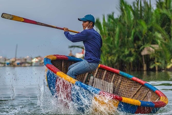 Hoi An Countryside - Buffalo Riding - Basket Boat Rowing - Buffalo riding and river technique: the part that feels most memorable