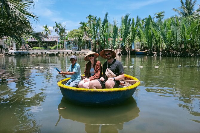 Hoi An Countryside Discovery Tour By Motorbike - Local food - Cam Thanh basket boat ride: slow water movement, local rhythms