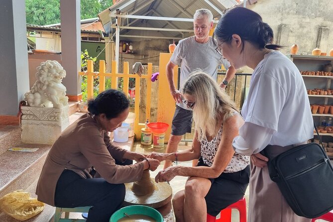 Hoi An Countryside Tour By Scooter With Lady Bikers - Thanh Ha Pottery Village: making pottery with English support