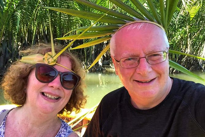 Hoi An Countryside Tour with Bamboo Basket Boat Rowing , Buffalo Ride, Farming - From hotel pickup to the quiet start in herb-country