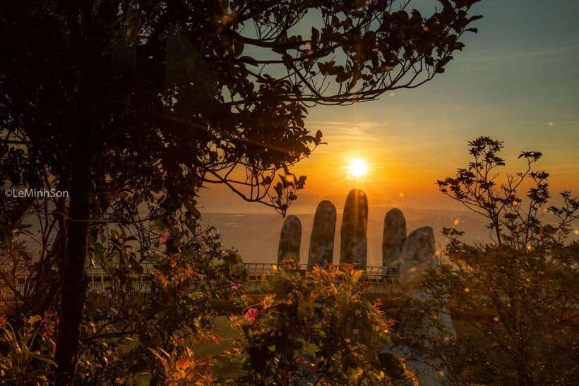 Hoi An/Da Nang: Golden Bridge and Ba Na Hill Tour - The hilltop circuit: Linh Ung pagoda, French cellar area, and D’amour garden