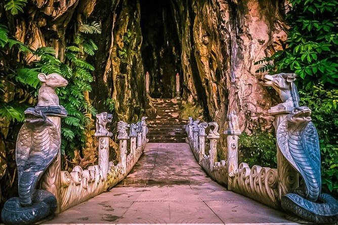 Hoi An/Da Nang : Marble Mountains, Lady Buddha - Am Phu Cave Tour - Am Phu Cave: Karma and Morality in Stone Sculptures