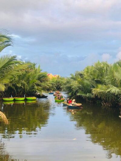 Hoi An : Discover Coconut Village on Basket Boat Ride - From your hotel to Cam Thanh: seeing the area before you paddle