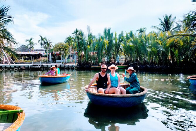 Hoi An Eco-Biking Tour - Basket boat time in the coconut palm forest and the purple crab option