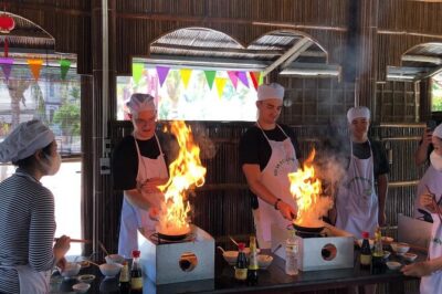 Hoi An Eco Cooking Class With Kien Nguyen Cooking - Cooking Class at 10:00: Rice Paper Marking Is the Star Trick