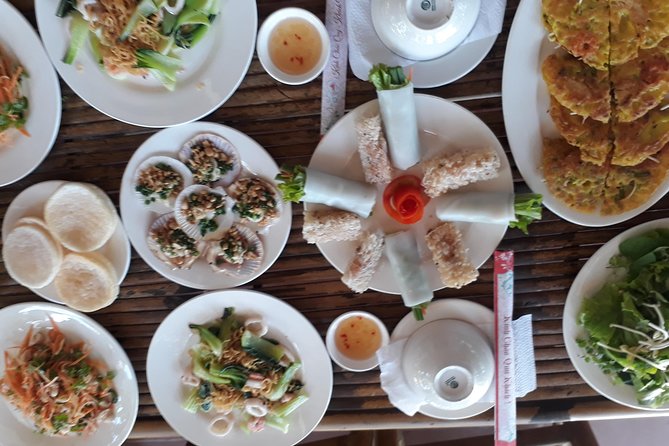 Hoi An Eco Tour Cooking Class & Fishing (Local market,basket boat,learn cooking) - Your two-hour Vietnamese cooking lesson: how it’s set up
