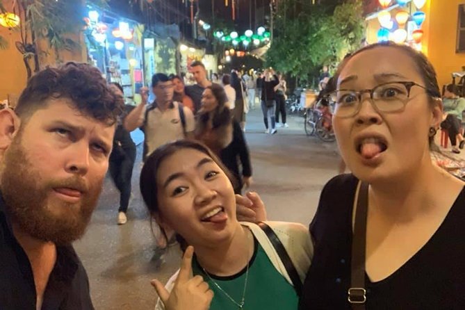 Hoi An Food Trail by Night with Boat Trip - The Ancient Town night walk: food plus atmosphere