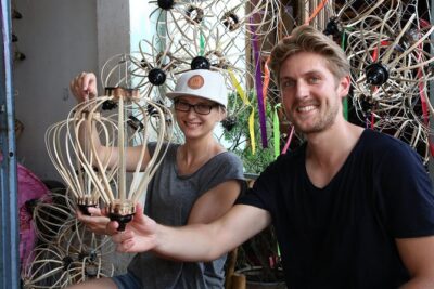 Hoi An Full Lantern Making Class- A special Foldable lantern - Tea, Lantern Traditions, and Choosing Your Shape