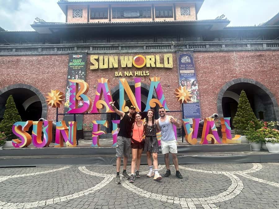 Hoi An: Golden Bridge, Marble Mt, & Lady Buddha Private Trip - Marble Mountains: caves, Buddha stonework, and the real meaning of “lots of steps”