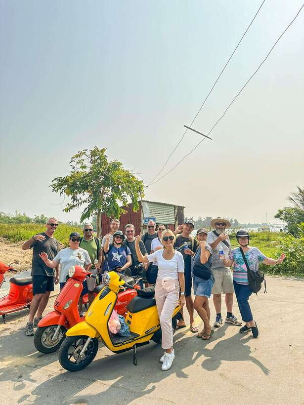 Hoi An: Half-day Electric Scooter Countryside Adventure - Hotel pickup, then scooter training at a proper starting point