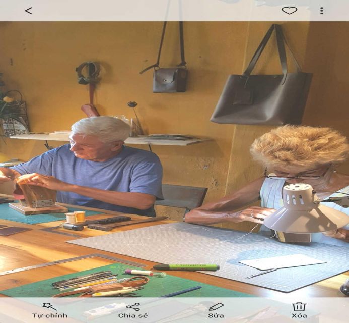 Hoi An: Handmade Leather Crafts Workshop (Starter Course) - What’s included: materials, tools, tea or soft drink, and the take-home souvenir