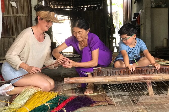 HOI AN Hidden Gems in Rural Villages & River Islands PRIVATE TOUR - Duy Hai and the Thu Bon River mouth: fish farms, shrimp farms, and big nets