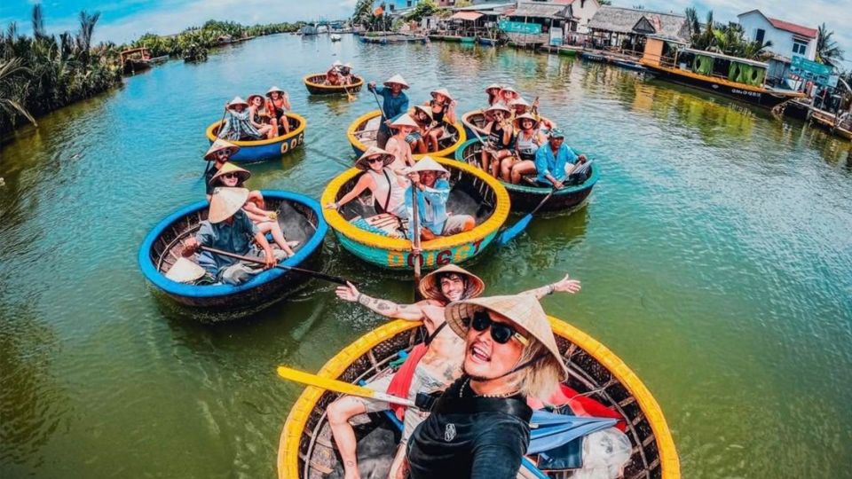 Hoi An: Hoi An Basket Boat Ride in Water Coconut Forest - Entering Bay Mau Coconut Forest on a bamboo basket boat