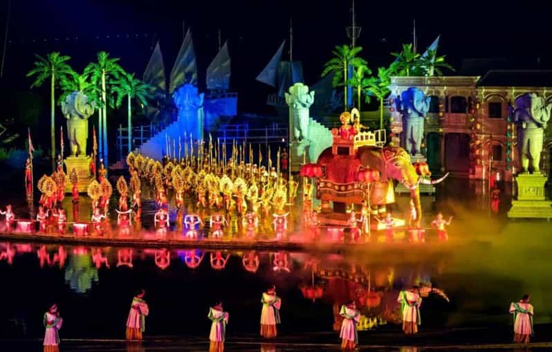 Hoi An Impression Show - Hoi An History - Hoi An Memories Land from 4 PM to 9 PM: how to use your ticket time