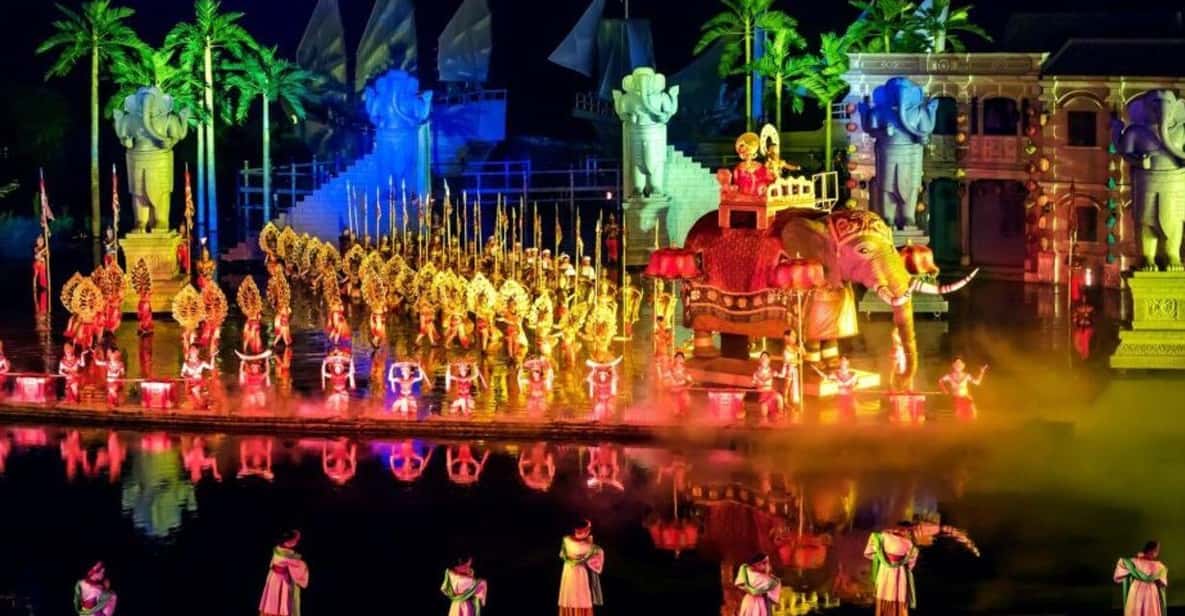 Hoi An Impression Show - Hoi An History - The ao dai focus and the five performance structure