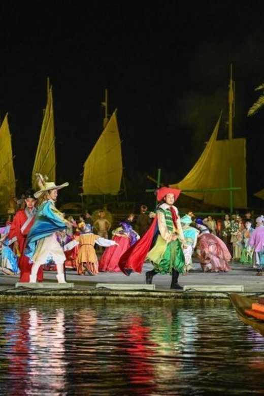 Hoi An Impression Show - Hoi An History - The 8 PM one-hour show: outdoor history told with art, music, and lighting
