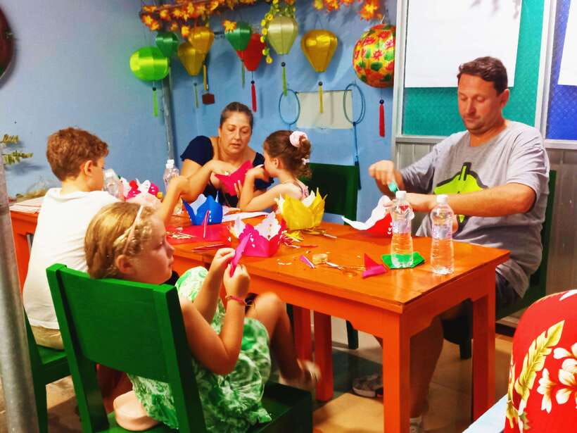 Hoi An : Lantern Boat Ride & Flower Lantern Making Class. - The Lantern-Making and River Night Plan