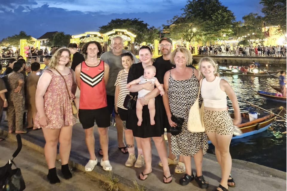 Hoi An : Lantern Boat Ride & Release Lanterns - Where you start: An Hoi Bridge and the old town glow