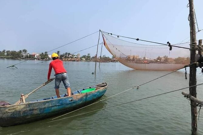 Hoi An Lantern Cruise/Boat Private Sunset/Special Event By Lotus - Hoi An Market and Hoi An Memories: the Moon Bridge setup