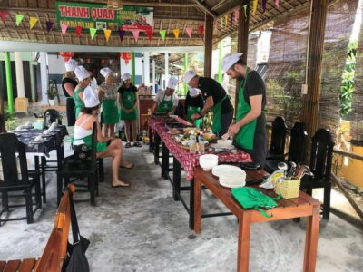 Hoi An :Lantern Making - Cooking Class -Coconut Basket Boat - Cam Thanh Coconut Village: Basket Boat Ride and Fishing-Style Fun