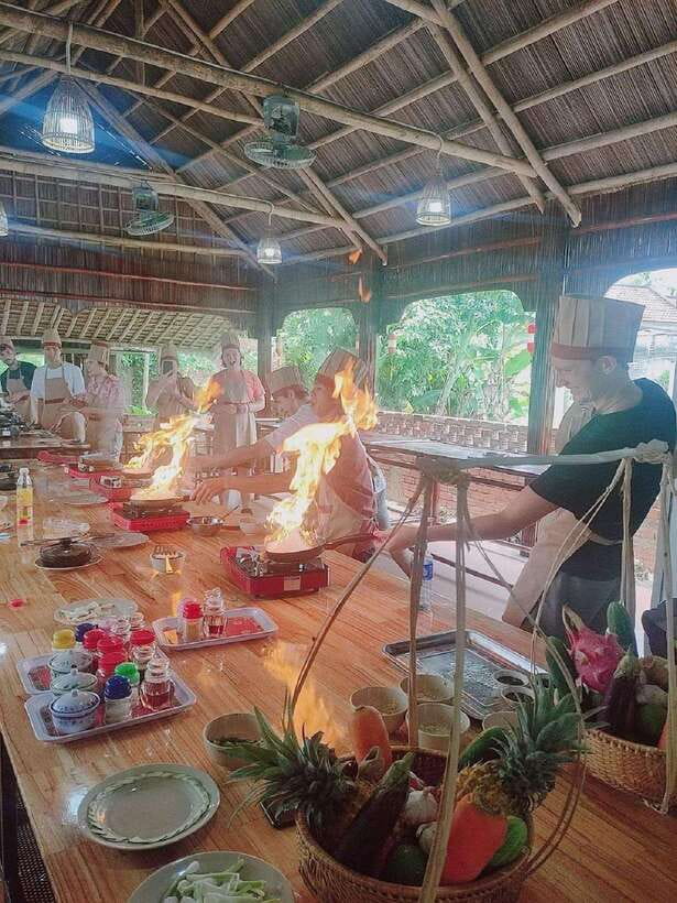 Hoi An :Lantern Making - Cooking Class -Coconut Basket Boat - Lunch or Dinner: Eat Your Work and Then Head Back