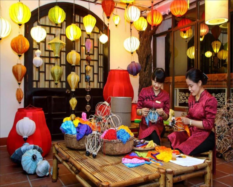 Hoi An: Local Foldable Lantern-Making Class with Locals - Choosing your lantern: shape, fabric, and tassels (where your souvenir becomes yours)