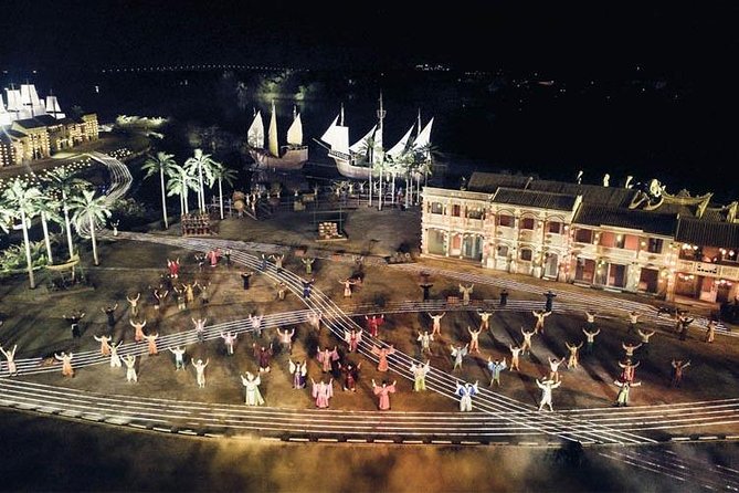 Hoi An Memories Show - QRCODE Ticket - Big outdoor staging: lighting, music, and the “wow” factor