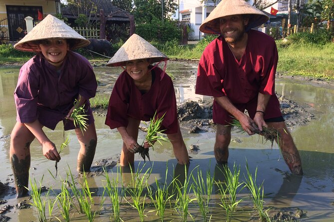 Hoi An Rice Farm Tour and Buffalo Riding with Local Home Meal - Cooking demonstrations and lunch at a local home